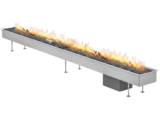 outdoor gas fireplace burner Galio Insert Automatic 2000